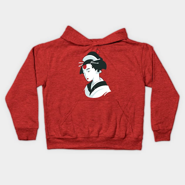 GEISHA Kids Hoodie by CheMaik